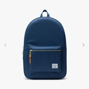 Hershel Classic Supply Co. Navy Blue Backpack Settlement Backpack | Mid-Volume
